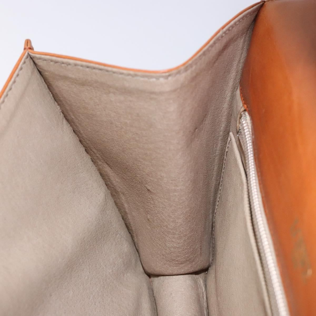 Loewe Anagram handbag Leather, BROWN, LEATHER, Handbag