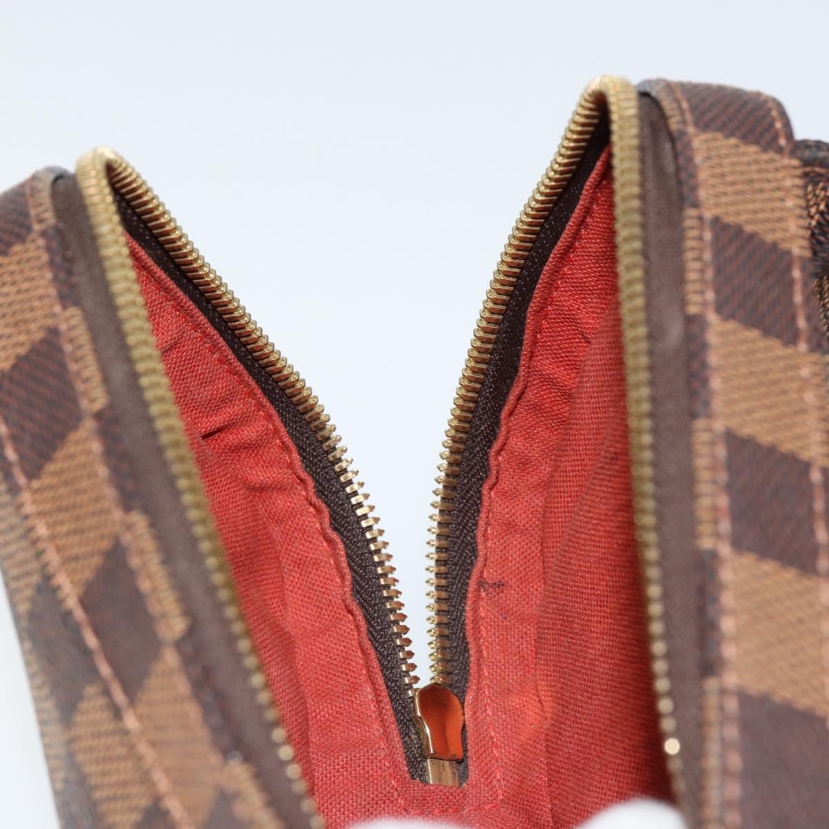 Louis Vuitton Geronimos Waist Bag Damier, BROWN, CANVAS, Clutche & pouche