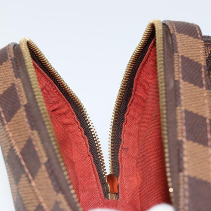 Louis Vuitton Geronimos Waist Bag Damier, BROWN, CANVAS, Clutche & pouche