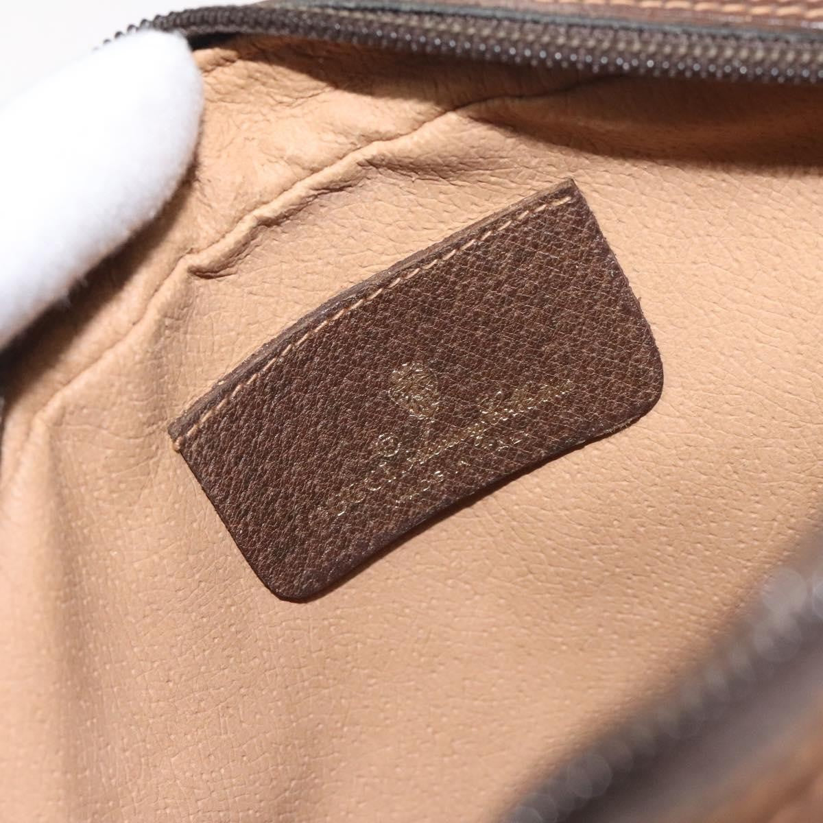 Gucci Sherry line pouch Canvas, BEIGE, PVC, Clutche & pouche