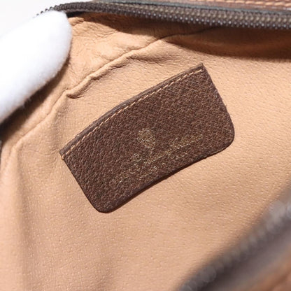 Gucci Sherry line pouch Canvas, BEIGE, PVC, Clutche & pouche