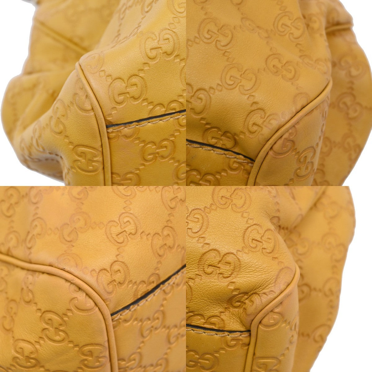 Gucci Sukey Tote Guccissima Leather, YELLOW, LEATHER, Tote bag