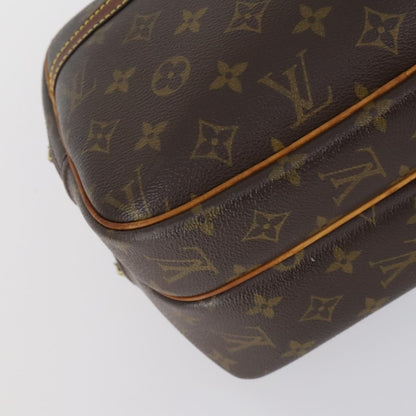 Louis Vuitton Reporter Bag Monogram Canvas, BROWN, CANVAS, Shoulder bag