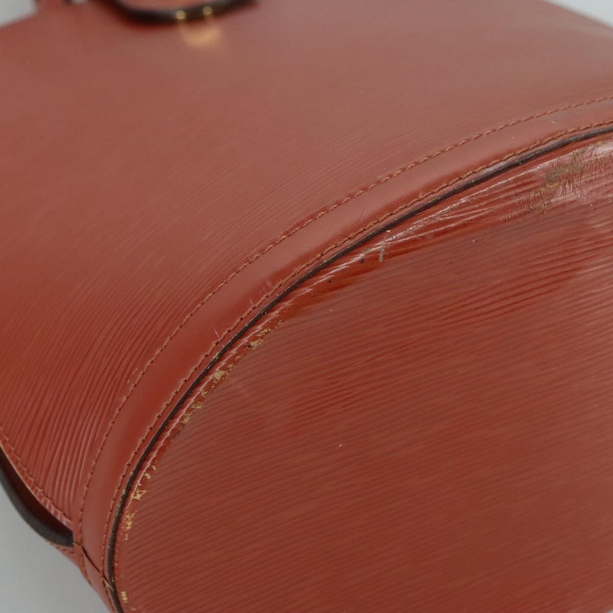 Louis Vuitton Cluny Shoulder Bag Epi Leather, BROWN, LEATHER, Shoulder bag