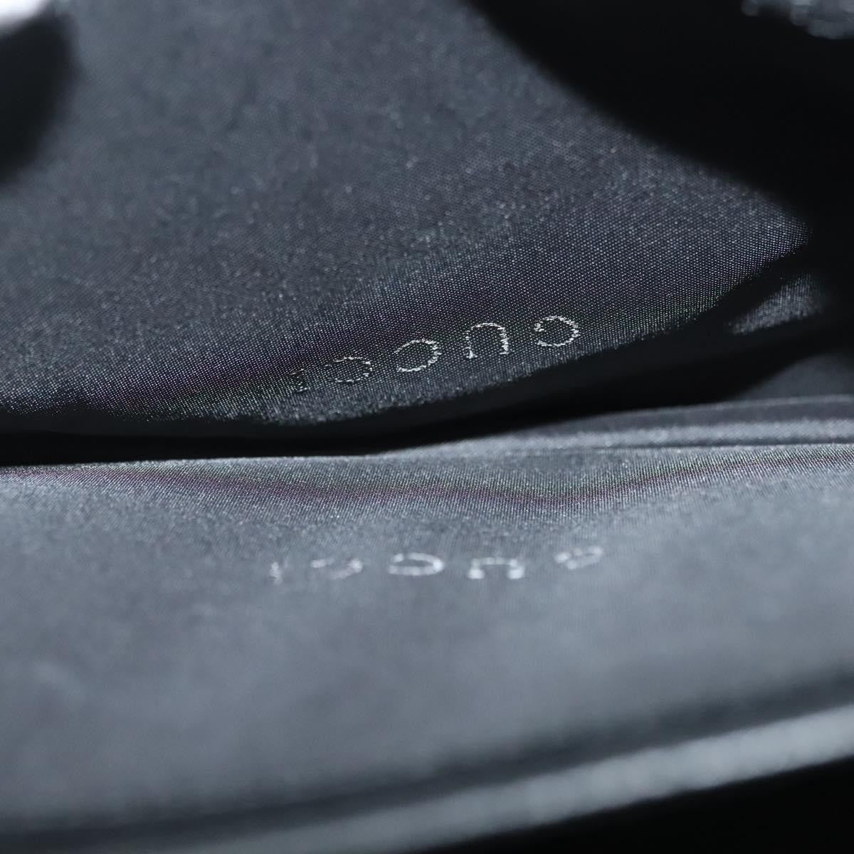 Gucci Pochette Nylon, BLACK, NYLON, Clutche & pouche