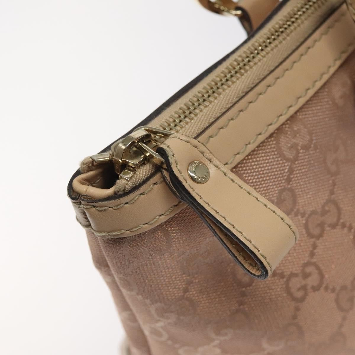 Gucci Lovely Heart Interlocking G Tote GG Canvas, PINK, CANVAS, Tote bag