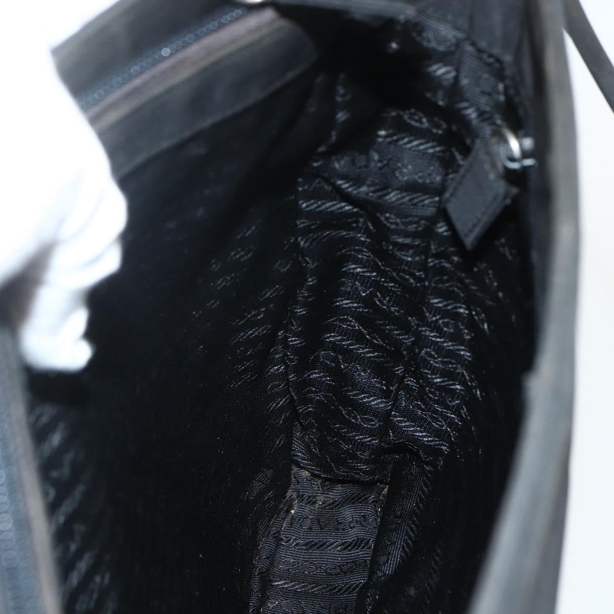 Prada Vintage Tote Tessuto, BLACK, NYLON, Tote bag