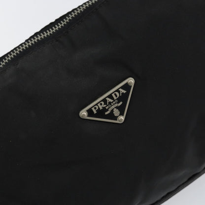 Prada Vintage Shoulder Bag Tessuto, BLACK, NYLON, Shoulder bag