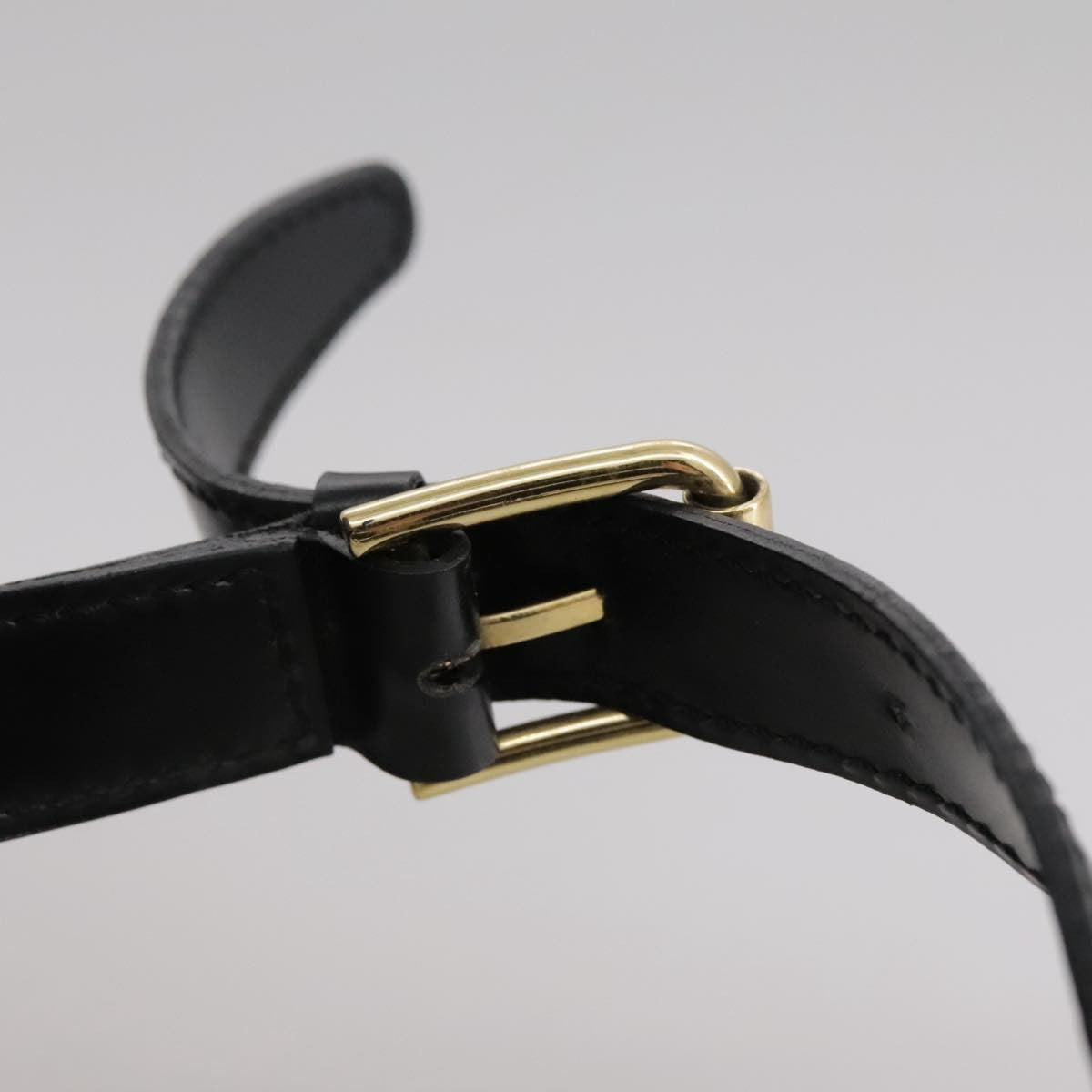 Celine Vintage Macadam Backpack Canvas and Leather, BLACK, CANVAS, Backpack