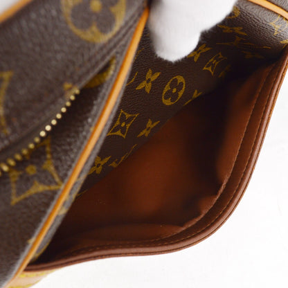 Louis Vuitton Blois Handbag Monogram Canvas, BROWN, CANVAS, Shoulder bag