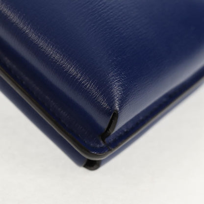 Salvatore Ferragamo Vintage Vara Crossbody Bag Nylon, BLUE, LEATHER, Clutche & pouche