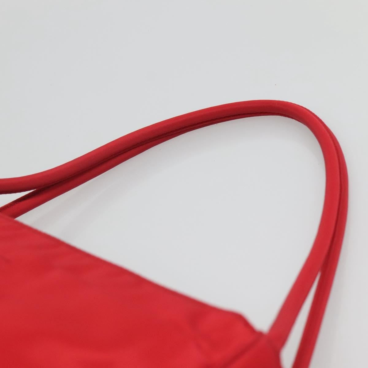 Prada Vintage Tote Tessuto, RED, NYLON, Tote bag