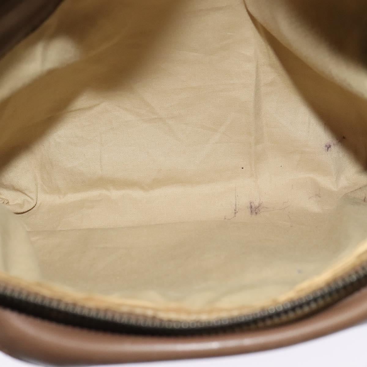 Bottega Veneta Zip Pocket Waist Bag Leather with Intrecciato, BROWN, LEATHER, Clutche & pouche