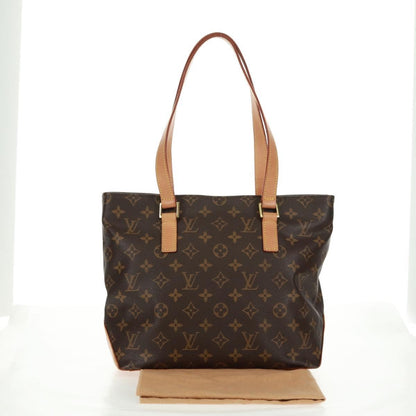 Louis Vuitton Cabas Piano Monogram Canvas, BROWN, CANVAS, Handbag