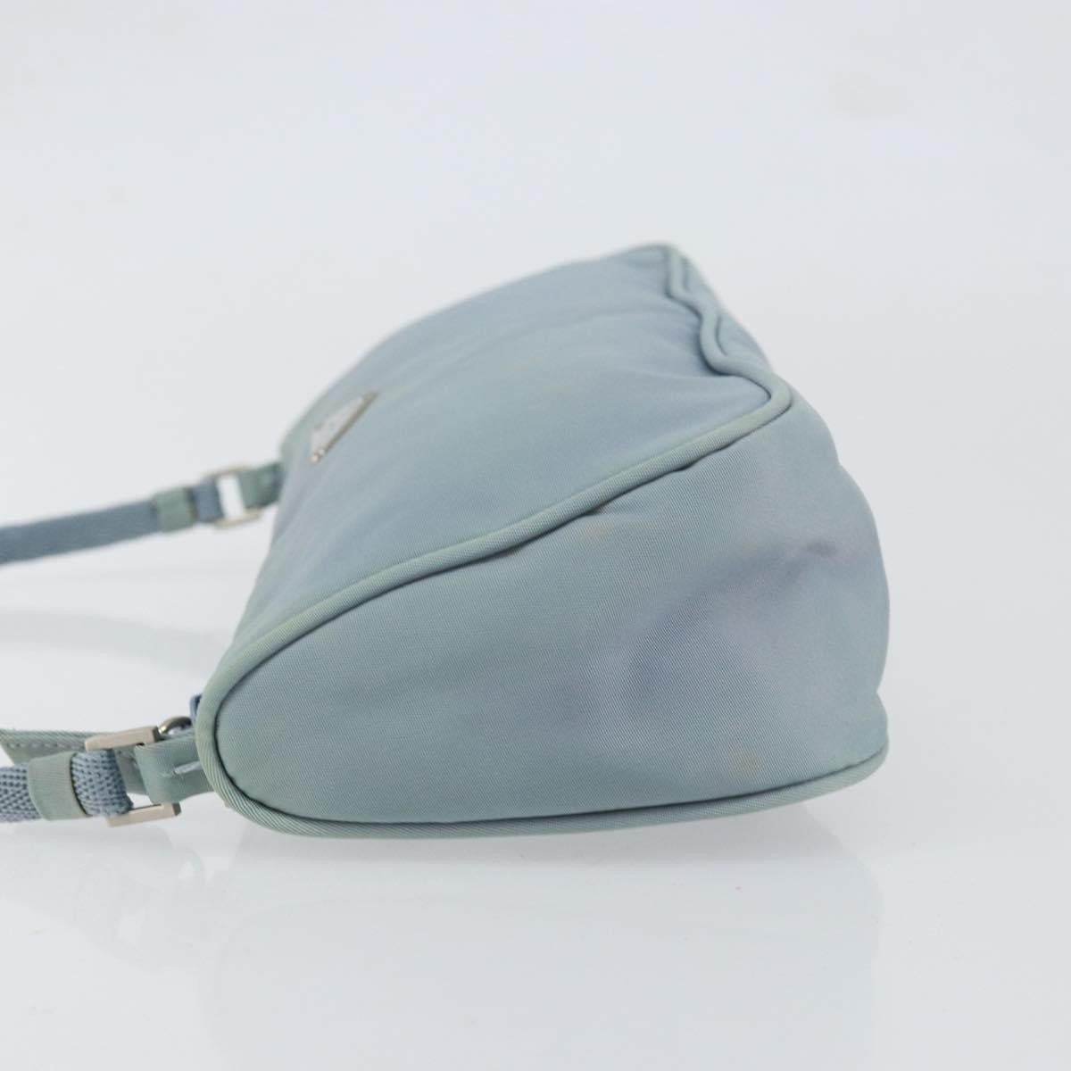 Prada Pochette Shoulder Bag Tessuto, BLUE, NYLON, Clutche & pouche