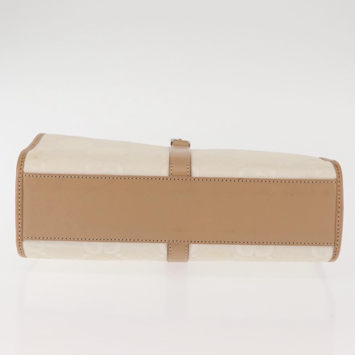 Gucci Vintage Jackie Handbag Canvas, BEIGE, CANVAS, Handbag