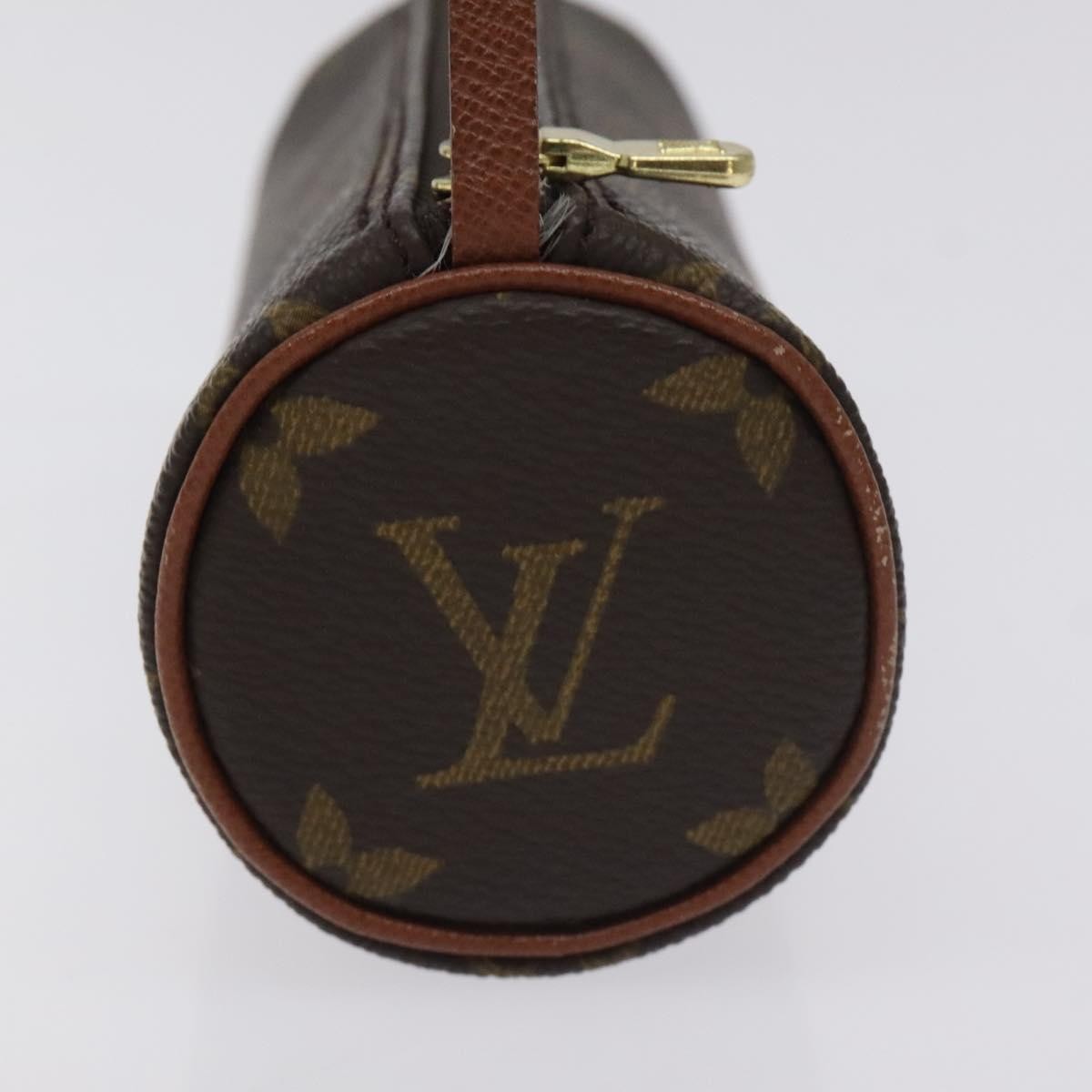 Louis Vuitton Papillon Pochette Monogram Canvas, BROWN, CANVAS, Handbag