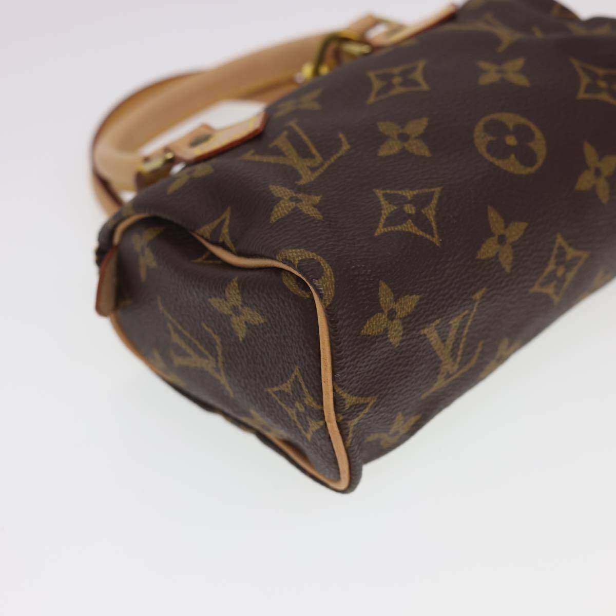 Louis Vuitton Speedy Mini HL Handbag Monogram Canvas, BROWN, CANVAS, Handbag