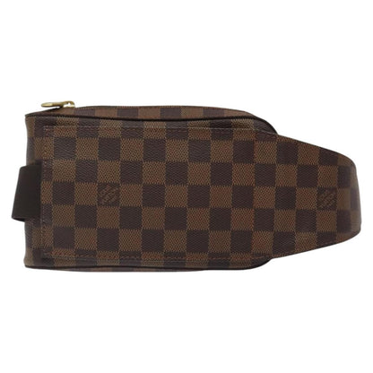 Louis Vuitton Geronimos Waist Bag Damier, BROWN, CANVAS, Shoulder bag