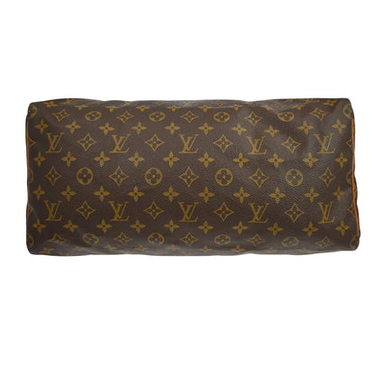 Louis Vuitton Speedy Handbag Monogram Canvas, Brown, Canvas, Handbag