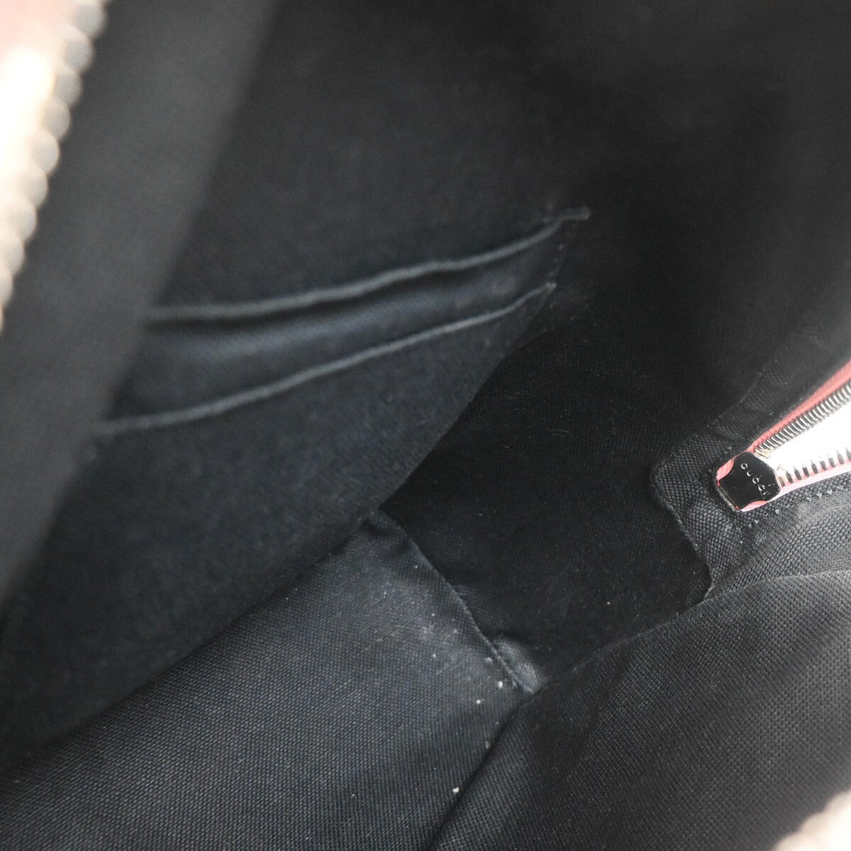 Gucci Zip Pocket Backpack Psychedelic Print GG Coated Canvas, MULTICOLOUR, LEATHER, Backpack