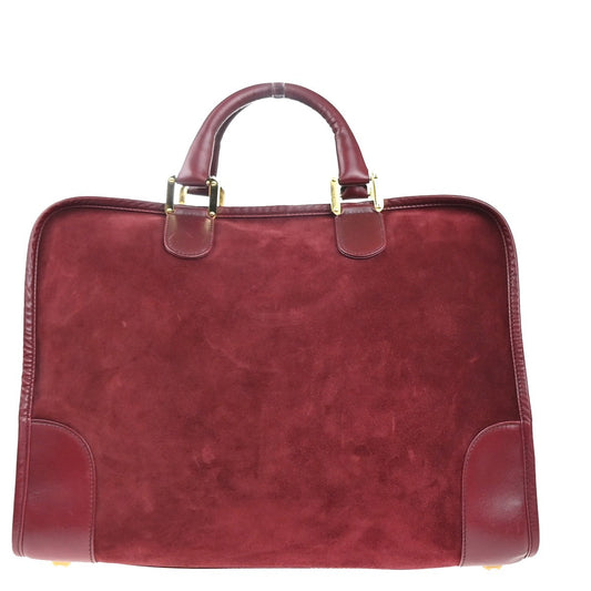 Loewe Amazona Bag Suede, RED, SUEDE, Handbag