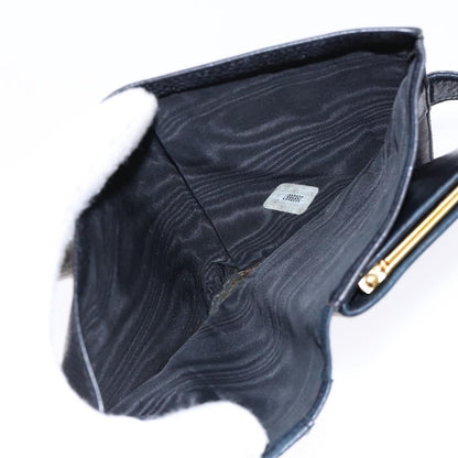 Chanel CC Bifold Wallet Quilted Caviar, BLACK, LEATHER, Wallets