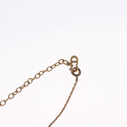 Christian Dior CD Pendant Necklace Metal, GOLD, METAL, Necklace