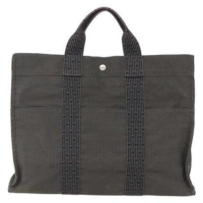 Hermes Fourre-tout Herline Fourre-tout Herline, GRAY, CANVAS, Tote bag