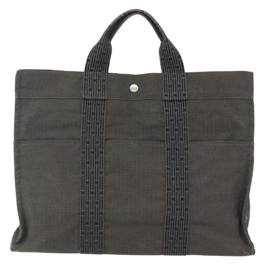Hermes Fourre-tout Herline Fourre-tout Herline, GRAY, CANVAS, Tote bag