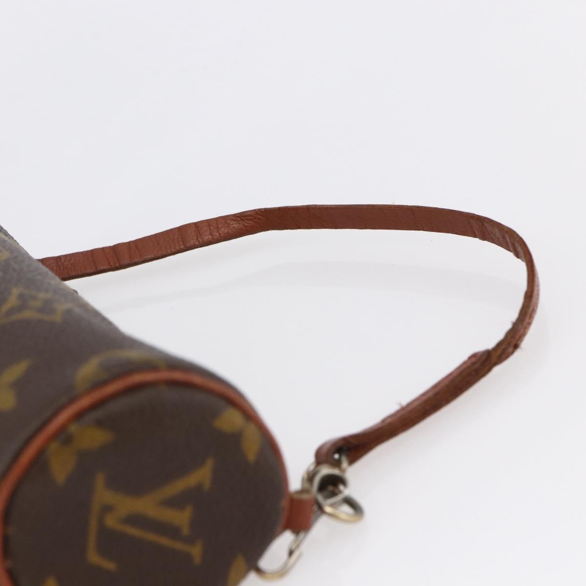 Louis Vuitton Papillon Pochette Monogram Canvas, BROWN, CANVAS, Clutche & pouche