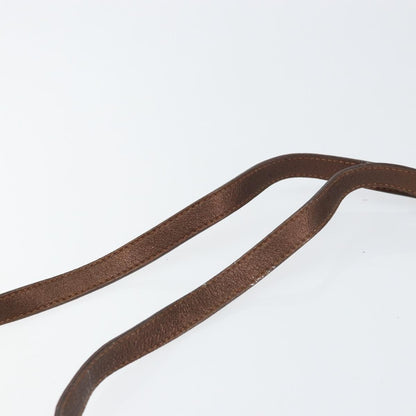 Salvatore Ferragamo Gancini Shoulder Bag Leather, GOLD, LEATHER, Shoulder bag