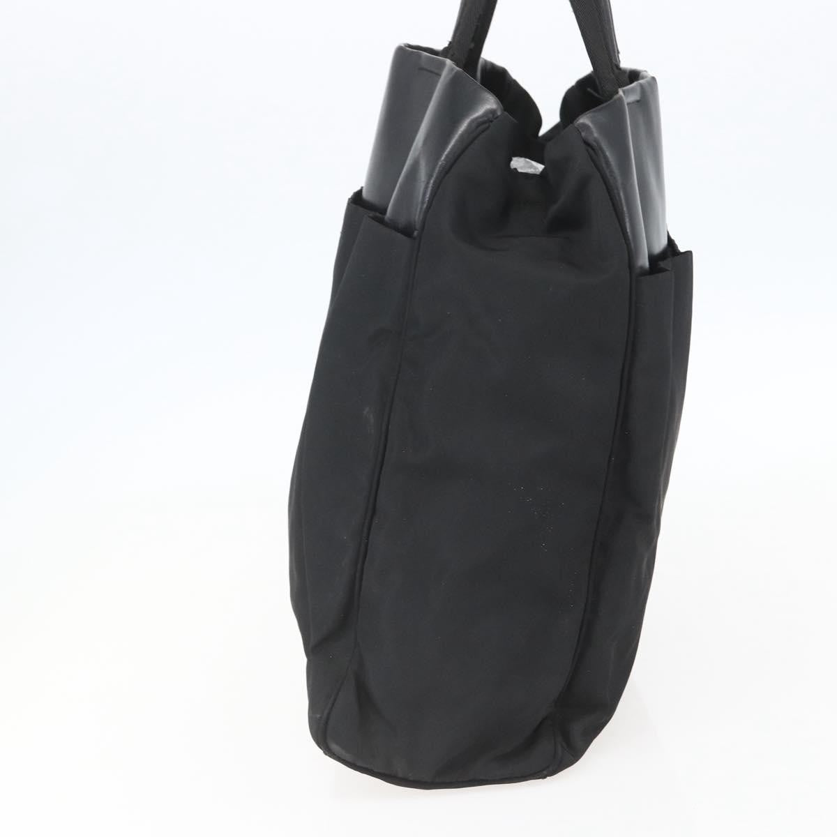 Prada Vintage Tote Tessuto, BLACK, NYLON, Tote bag
