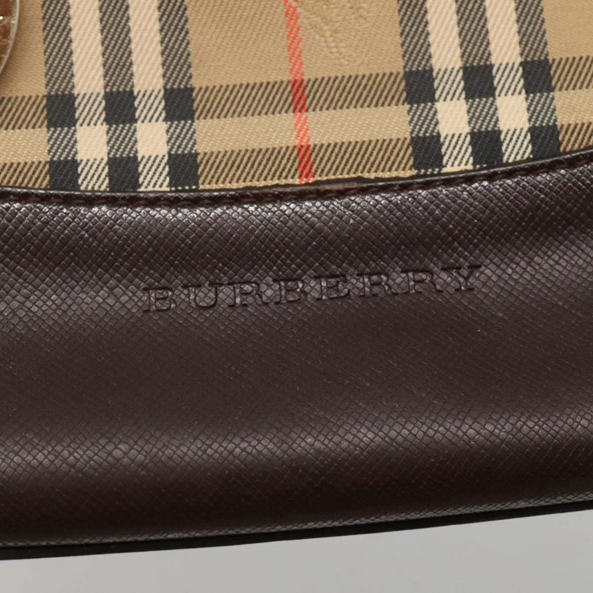 Burberry Nova Check Tote canvas check pattern, BEIGE, CANVAS, Tote bag