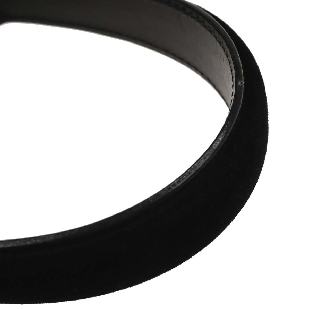 Salvatore Ferragamo Gancini Convertible Top Handle Bag Suede, BLACK, SUEDE, Handbag