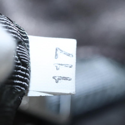 Prada Waves Chain Tote Leather and Tessuto, SILVER, LEATHER, Tote bag