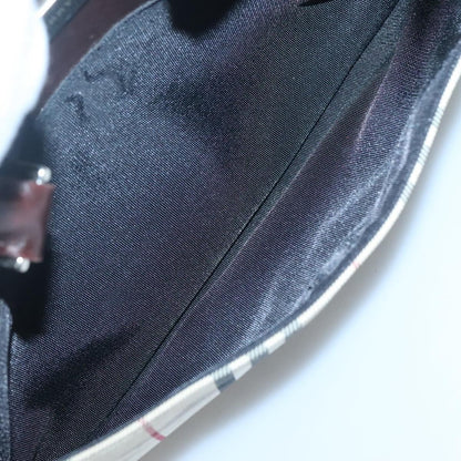 Burberry Nova Check Bowling Bag Canvas, BEIGE, NYLON, Handbag