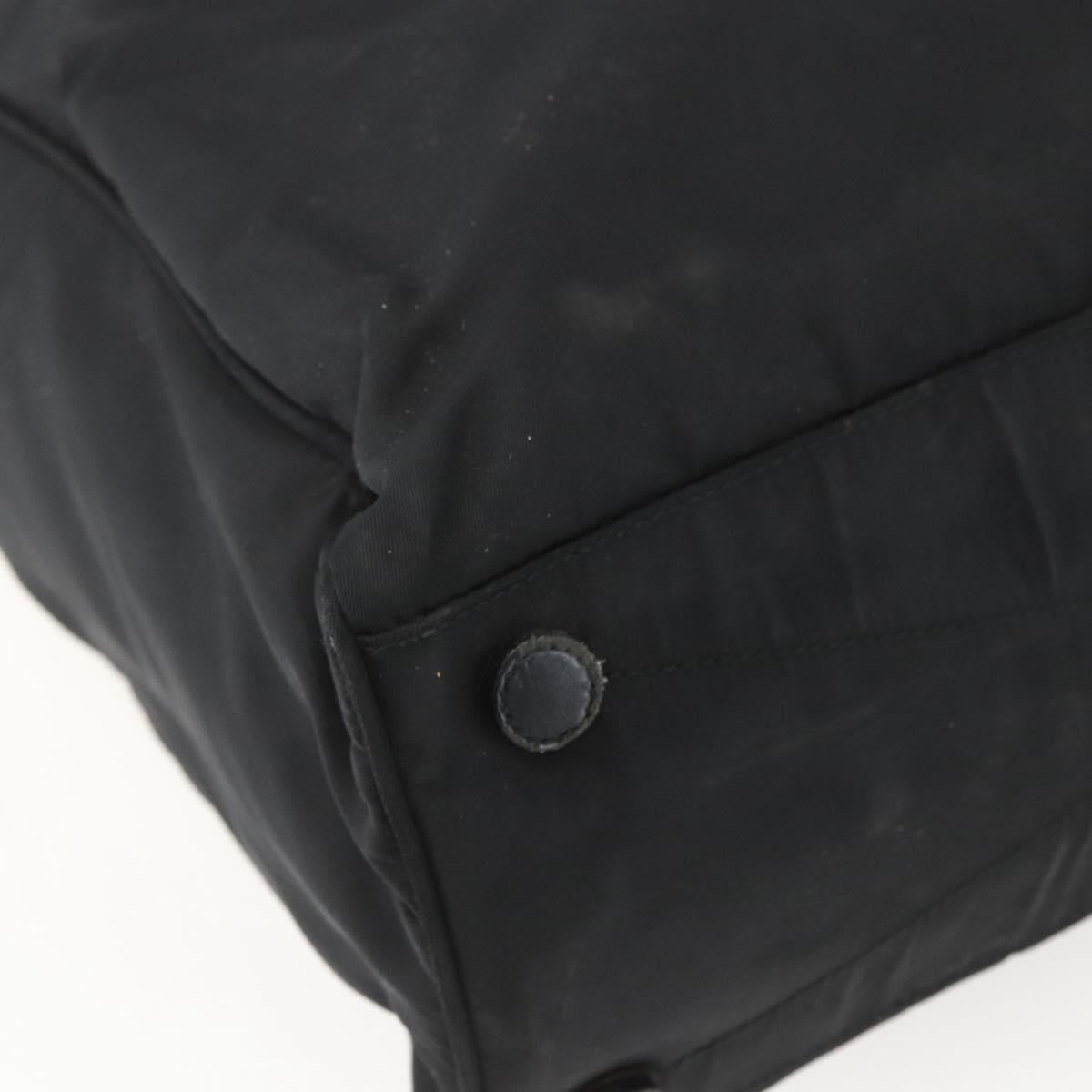 Prada Vintage Tote Tessuto, BLACK, NYLON, Tote bag