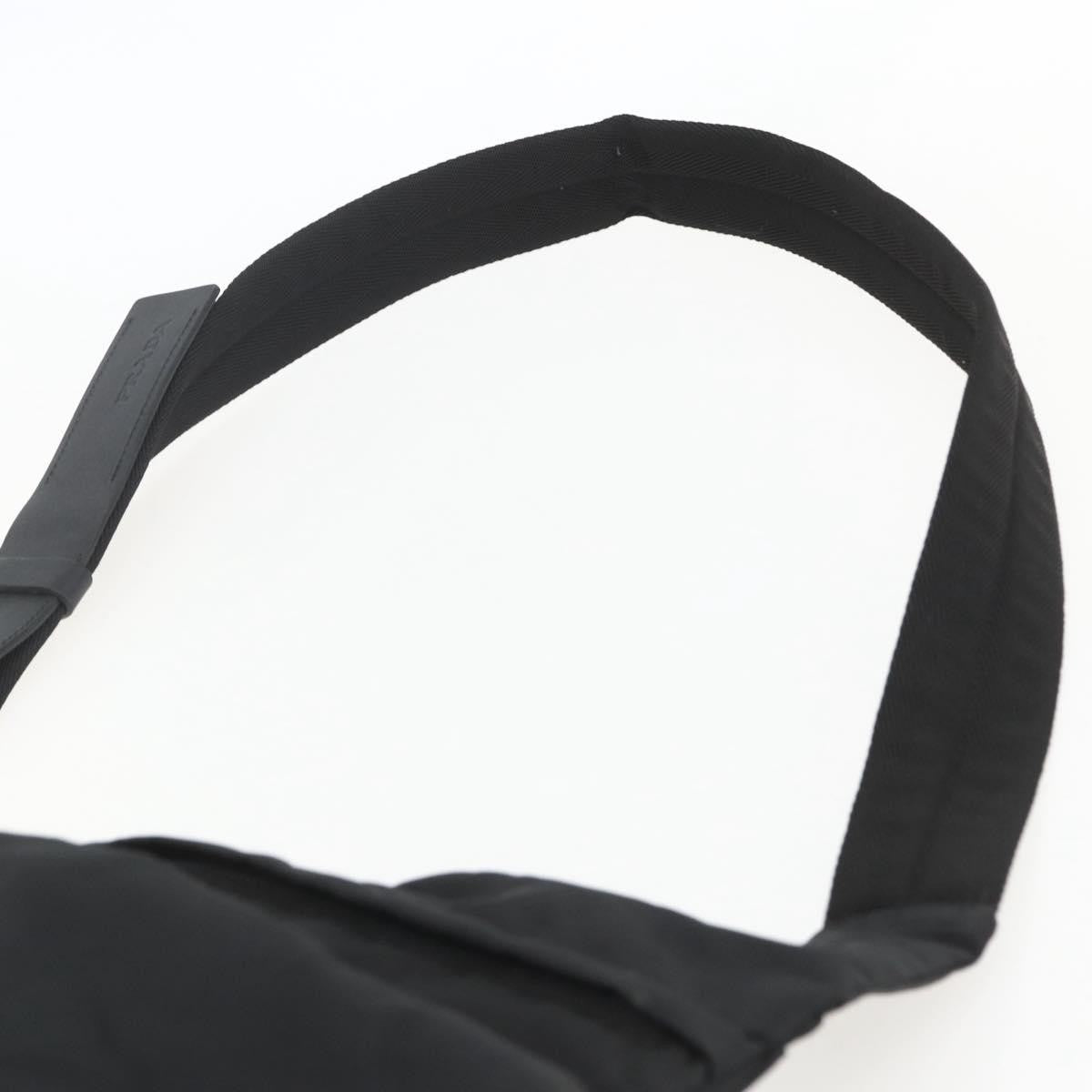 Prada Vintage Shoulder Bag Tessuto, BLACK, NYLON, Shoulder bag