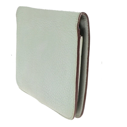 Hermes Bicolor Dogon Duo Combined Wallet Leather, BLUE, LEATHER, Wallets