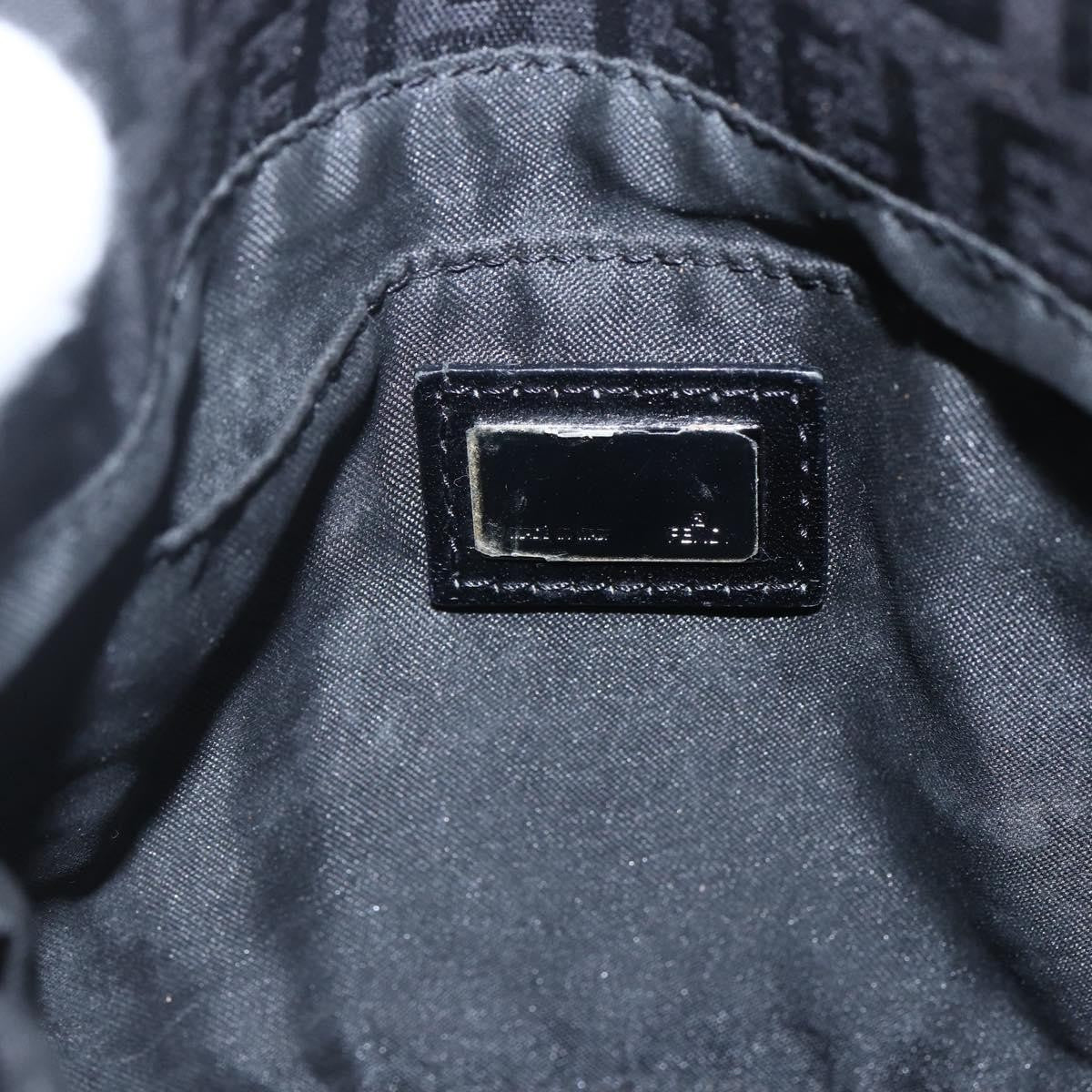 Fendi Vintage Flap Crossbody Bag Zucchino Canvas, BROWN, CANVAS, Shoulder bag