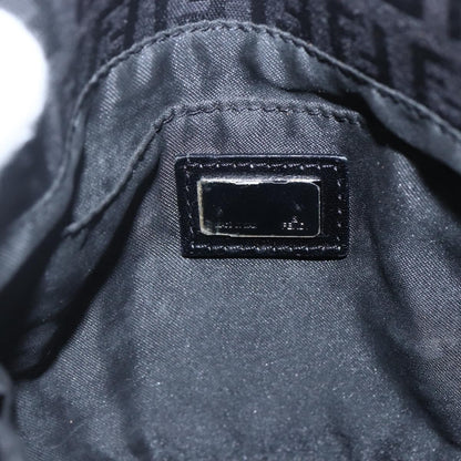 Fendi Vintage Flap Crossbody Bag Zucchino Canvas, BROWN, CANVAS, Shoulder bag