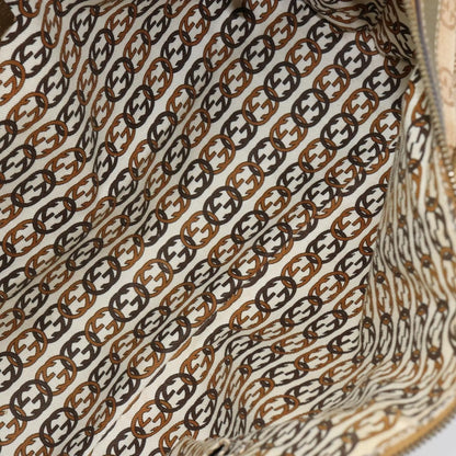 Gucci Princy Zip Tote GG Canvas, BEIGE, CANVAS, Shoulder bag