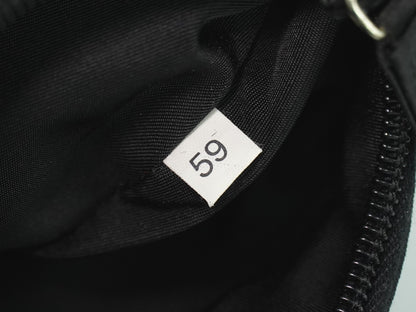 Prada Hobo Tessuto, BLACK, NYLON, Handbag