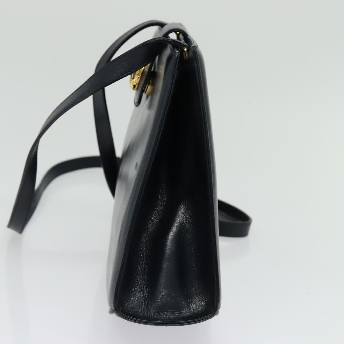 Salvatore Ferragamo Shoulder Bag Leather, NAVY, LEATHER, Shoulder bag