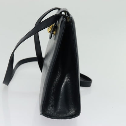 Salvatore Ferragamo Shoulder Bag Leather, NAVY, LEATHER, Shoulder bag