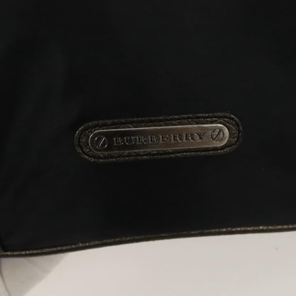 Burberry Zip Top Messenger Nylon, BLACK, NYLON, Shoulder bag