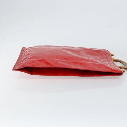 Louis Vuitton Stanton Handbag Monogram Vernis, RED, PATENT_LEATHER, Tote bag