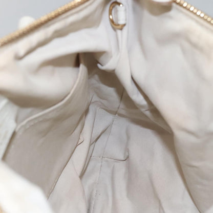 Louis Vuitton Marina Handbag Mini Lin Croisette, PINK, CANVAS, Handbag