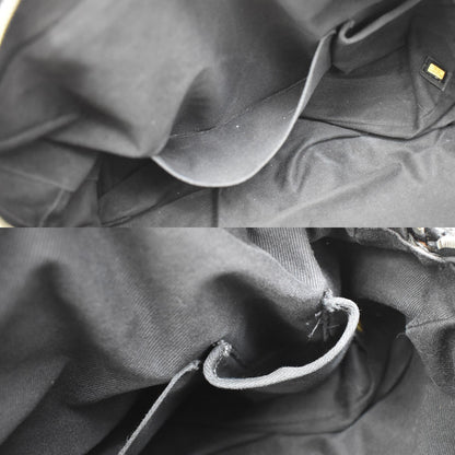 Chanel Coco Bowling Bag Quilted Leather, BLACK, LEATHER, Handbag